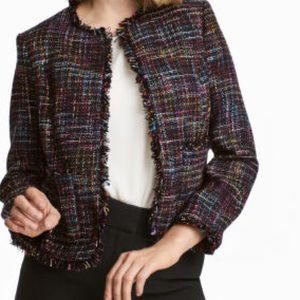 H & M Tweed Short Jacket